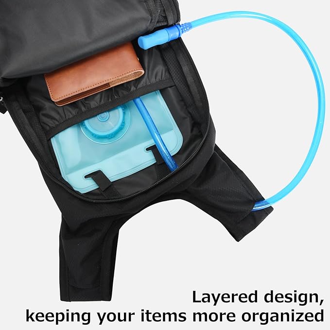 Azarxis Hiking Hydration Vest Pack Running Backpack Lightweight Daypack for Marathon Cycling Biking Trail Race Rave