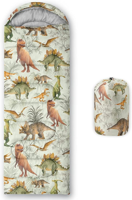 QOOMO Camping Sleeping Bags,3 Season Warm & Cool Weather,Lightweight,Waterproof Sleeping Bags for Adults & Kids,Traveling,and Outdoors,Camping Gear Equipment