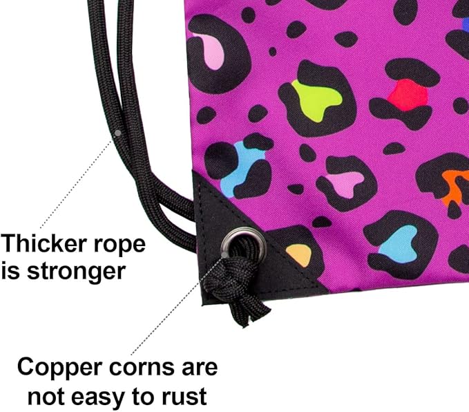 HOLYLUCK Drawstring Backpack Bag Sport Gym Sackpack