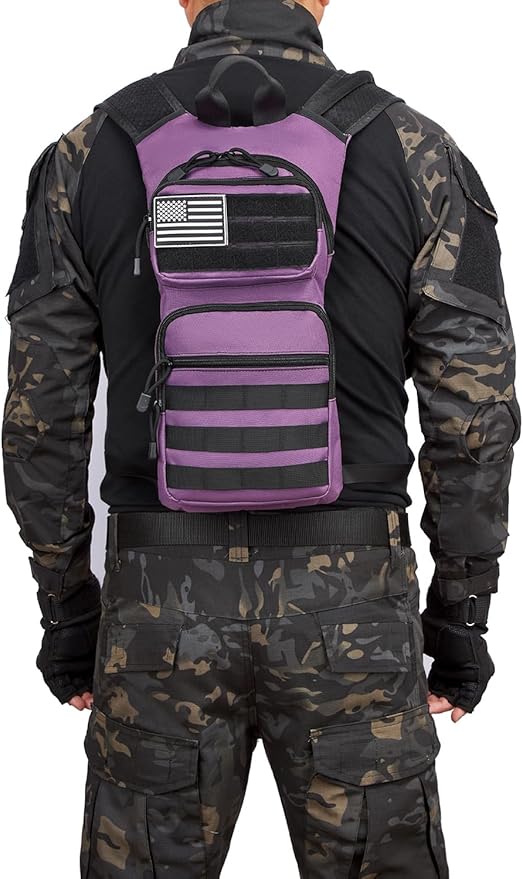 ATBP Insulated Hydration Pack Hiking Water Backpack Running Vest with 3L TPU Bladder Bag for Marathon Cycling Men