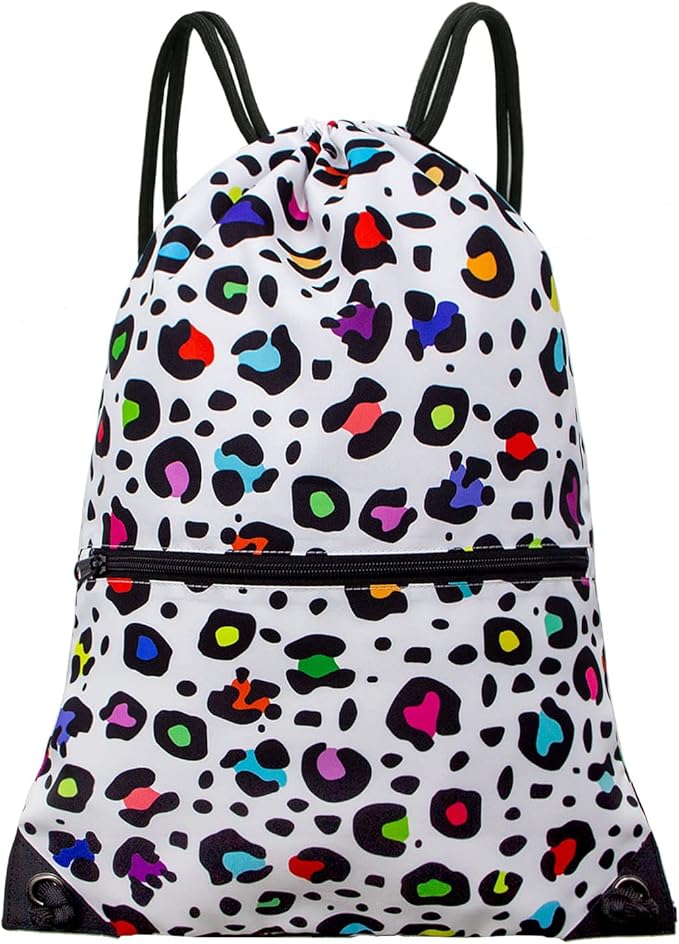 HOLYLUCK Drawstring Backpack Bag Sport Gym Sackpack