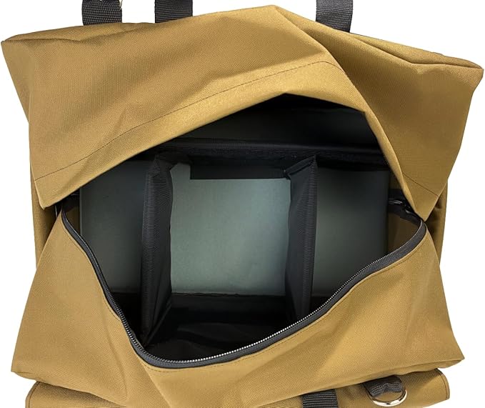 PORTA BRACE Tactical PT-LR2 Carry Case – Camping Essentials Duffle Bag – Tactical Mens Gifts – Tool Bag for Men & Women – Coyote Tan, Lightweight