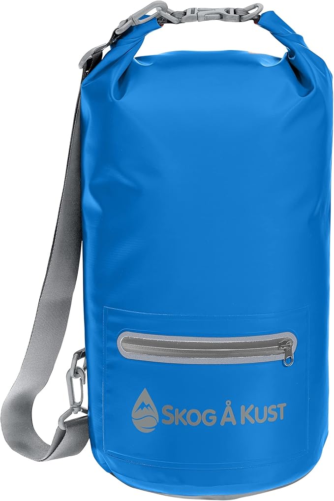 Skog Å Kust DrySak - Roll Top Waterproof Bag for Travel & Outdoors - 5, 10 & 20 Liter sizes