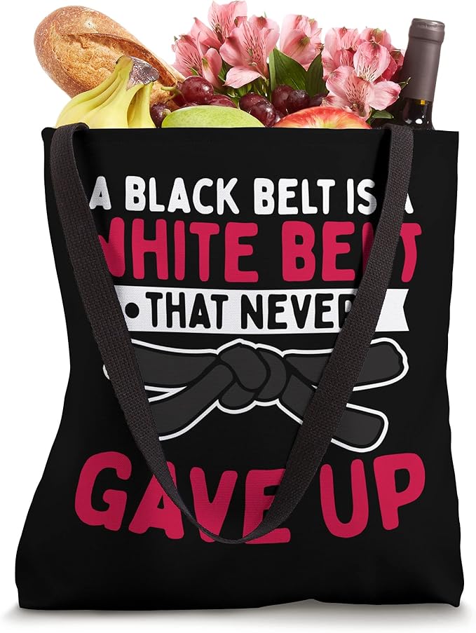 Martial Arts Karate Student Instructor Black Belt Judo Tote Bag
