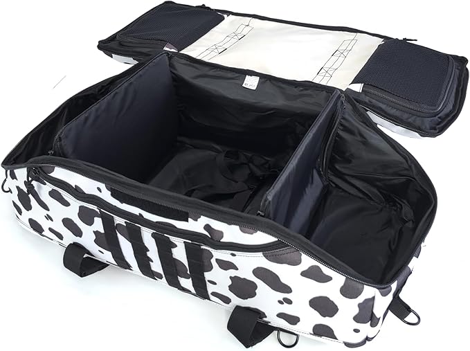 65L Large Duffle Bag, 3-in-1 Tactical Backpack MOLLE Pack for Sports, Gym, Outdoor, Cow Color