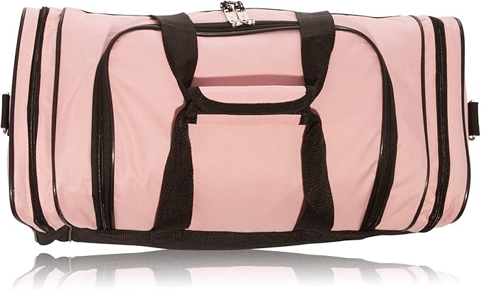 DALIX 17" Blank Duffle Bag Duffel Bag Travel Size Sports Durable Gym Bag