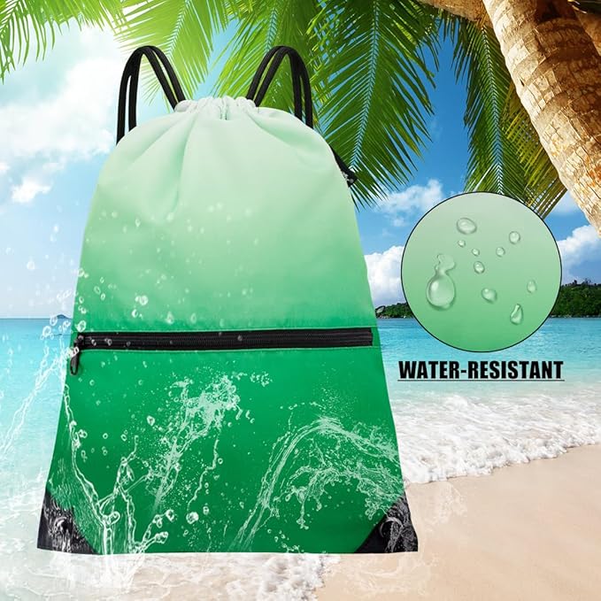 HOLYLUCK Drawstring Backpack Bag Sport Gym Sackpack