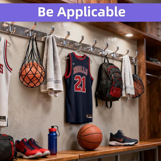 4 Pcs Single Basketball Bag Mesh Drawstring Volleyball Socce Bag Lightweight Net Storage with Zipper Pocket (Two Styles) for Suitable for Carrying Sports Balls Includes Ball Pump Set