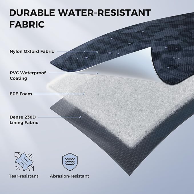 KastKing BaitSpace Detachable Bait Binder Tackle Bag – Large Clear Sleeves, Durable 900D Water-resistant Fabric, Soft Plastic Bait Storage For Hooks, Sinkers & Fishing Accessories