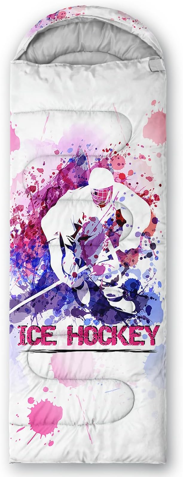 QOOMO Camping Sleeping Bags,3 Season Warm & Cool Weather,Lightweight,Waterproof Sleeping Bags for Adults & Kids,Traveling,and Outdoors,Camping Gear Equipment