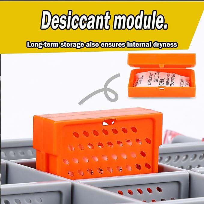 Deluxe Fishing Tackle Box, Waterproof 3600 & 3700 Terminal Tackle Trays, Organizer Includes 2 Type Dividers, Multi-purpose and All-in-one Tackle Storage (3700-2 universal 2 pack)