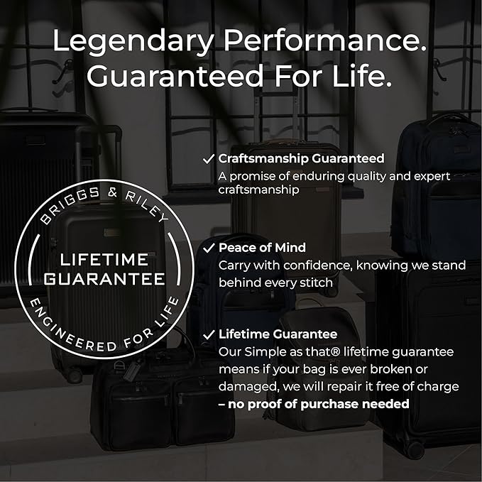 Briggs & Riley Travel Duffel Bag - Weekender & Overnight Luggage for Women & Men, Softside Bag