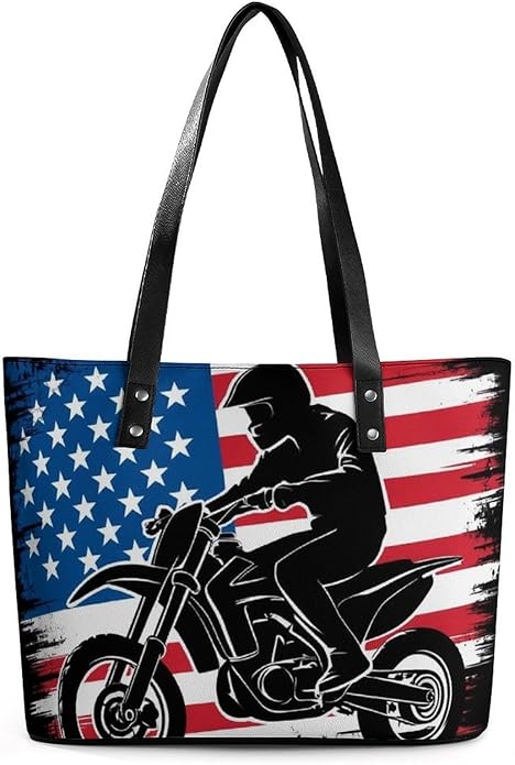 Big Shoulder Commuter Bag Work Tote Bag Handbag With Zipper For Women And Men