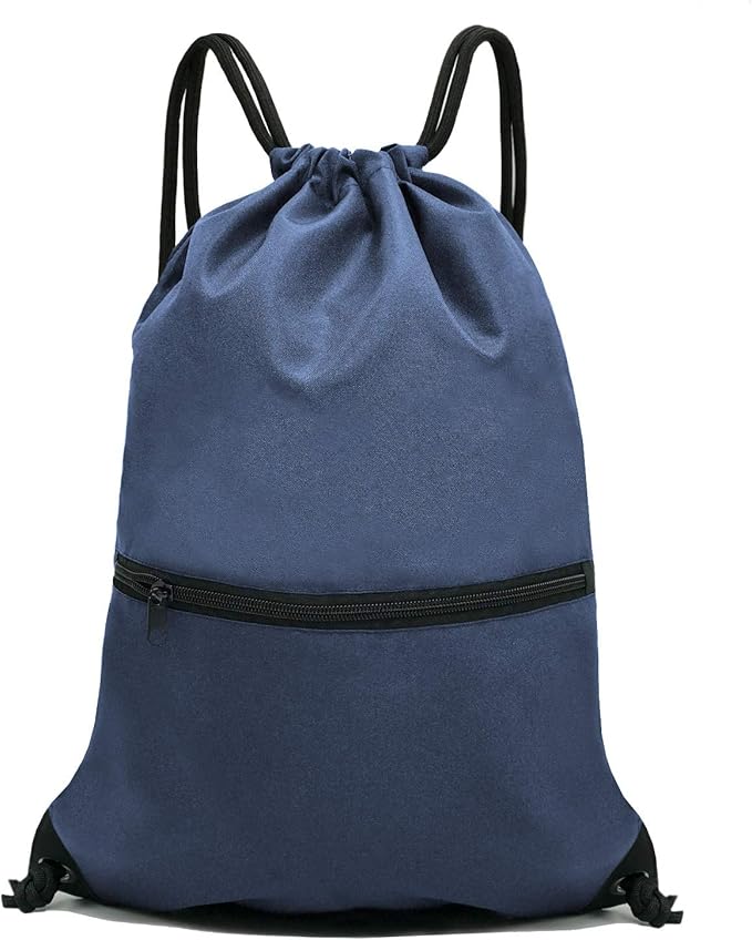 HOLYLUCK Drawstring Backpack Bag Sport Gym Sackpack
