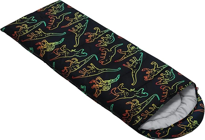 QOOMO Camping Sleeping Bags,3 Season Warm & Cool Weather,Lightweight,Waterproof Sleeping Bags for Adults & Kids,Traveling,and Outdoors,Camping Gear Equipment