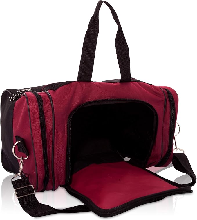 DALIX 17" Blank Duffle Bag Duffel Bag Travel Size Sports Durable Gym Bag