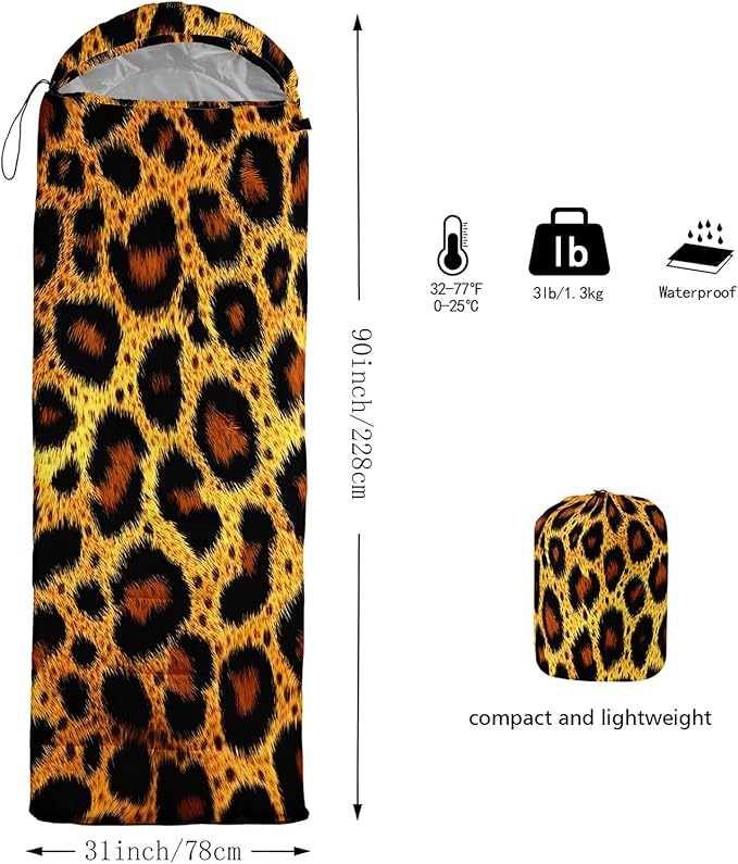 QOOMO Camping Sleeping Bags,3 Season Warm & Cool Weather,Lightweight,Waterproof Sleeping Bags for Adults & Kids,Traveling,and Outdoors,Camping Gear Equipment