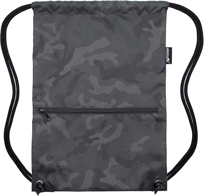 HOLYLUCK Drawstring Backpack Bag Sport Gym Sackpack