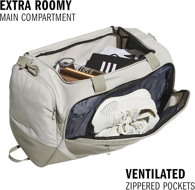 adidas Defender 5 Duffel Bag – Premium Duffle for Sports, Gym & Travel