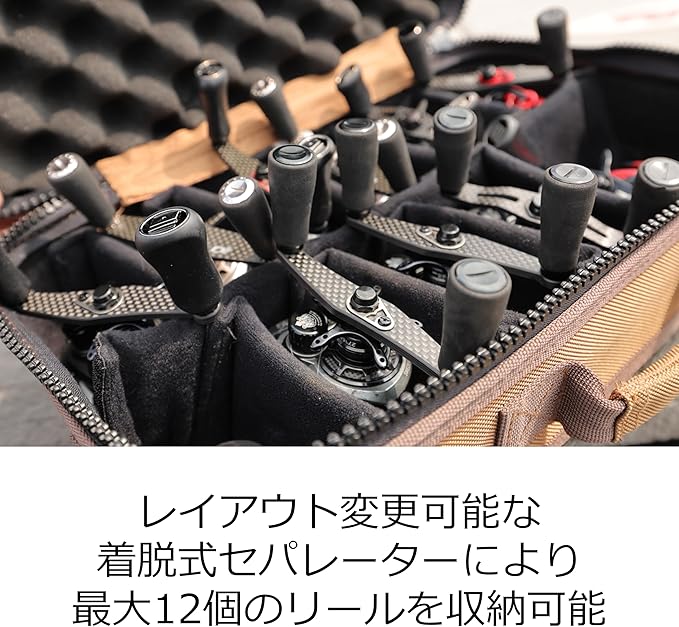 Plano Guide Series Tackle Bag | Premium Tackle Storage with No Slip Base and Included stows, Khaki with Brown and Black Trim