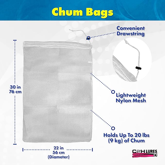 C&H Lures Chum Bag, Vinyl