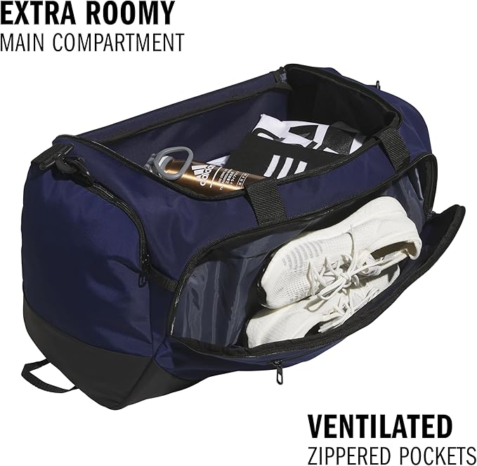 adidas Defender 5 Duffel Bag – Premium Duffle for Sports, Gym & Travel