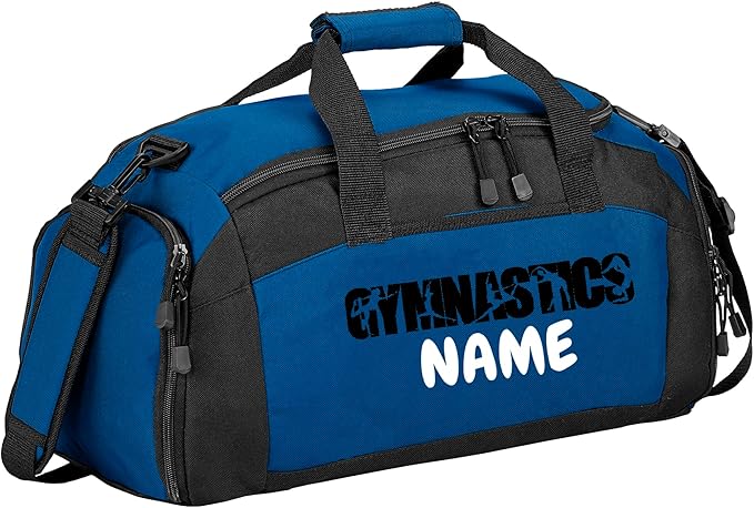 Personalized Gymnastics Bag and Dance Bag for Girls | Premium Dance Duffle Bag | Ideal Gymnastics Gifts | Customizable Gymnastics Duffle Bag