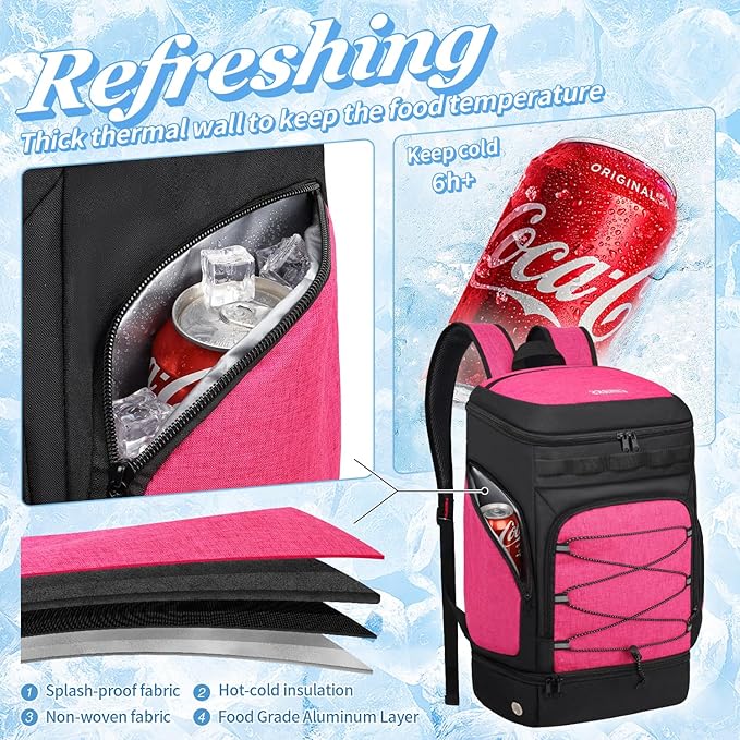 Basketball Backpack Bag Large Sports Bag with Separate Ball holder & Shoes compartment, Best for Basketball, Soccer,Volleyball,Gym