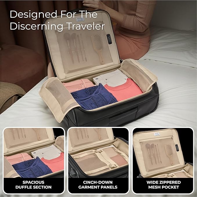 Briggs & Riley Travel Duffel Bag - Weekender & Overnight Luggage for Women & Men, Softside Bag