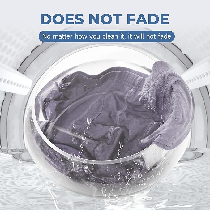 BAMBOO COOL Men's Ultra ComfortSoft Underwear, Moisture Wicking & Breathable No Ride Up Boxer Briefs with Fly, Multipack