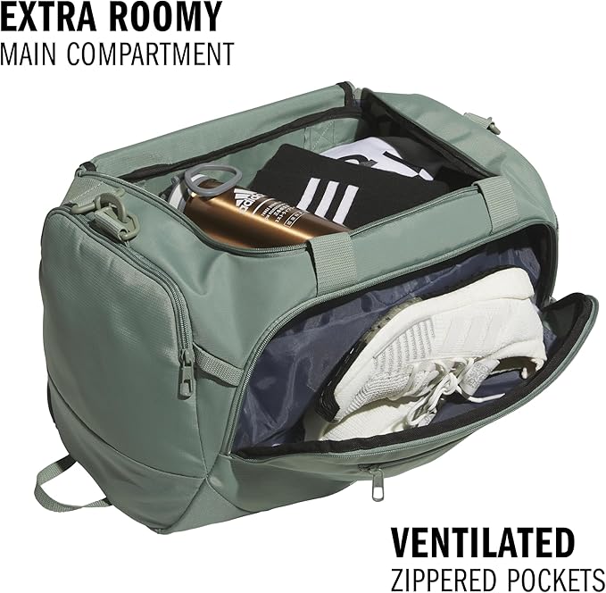 adidas Defender 5 Duffel Bag – Premium Duffle for Sports, Gym & Travel
