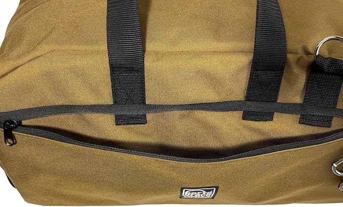 PORTA BRACE Tactical PT-LR2 Carry Case – Camping Essentials Duffle Bag – Tactical Mens Gifts – Tool Bag for Men & Women – Coyote Tan, Lightweight