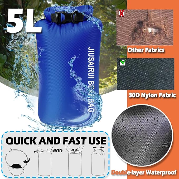 7.8Oz Ultralight Bear Bag Hanging Kit: 30D Waterproof Bear Proof Food Storage for Backpacking and Camping Alternative to Bear Canister