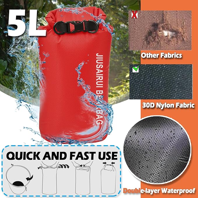 7.8Oz Ultralight Bear Bag Hanging Kit: 30D Waterproof Bear Proof Food Storage for Backpacking and Camping Alternative to Bear Canister