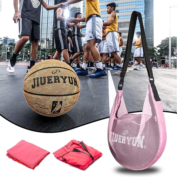 Sports Basketball Bag Organizer Bag Crossbody Shoulder Backpack Football Volleyball Universal