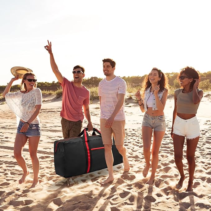 100L Large Duffle Bag for Travel 31.1” Diffle Bag - Overnight Weekender Camping, Storage for Men Women, Armygreen