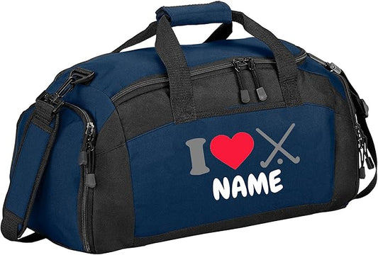 Personalized Lacrosse Bag: Premium Field Hockey Duffel, Convenient Field Hockey Bag, Sturdy Field Hockey Case for Sports Enthusiasts
