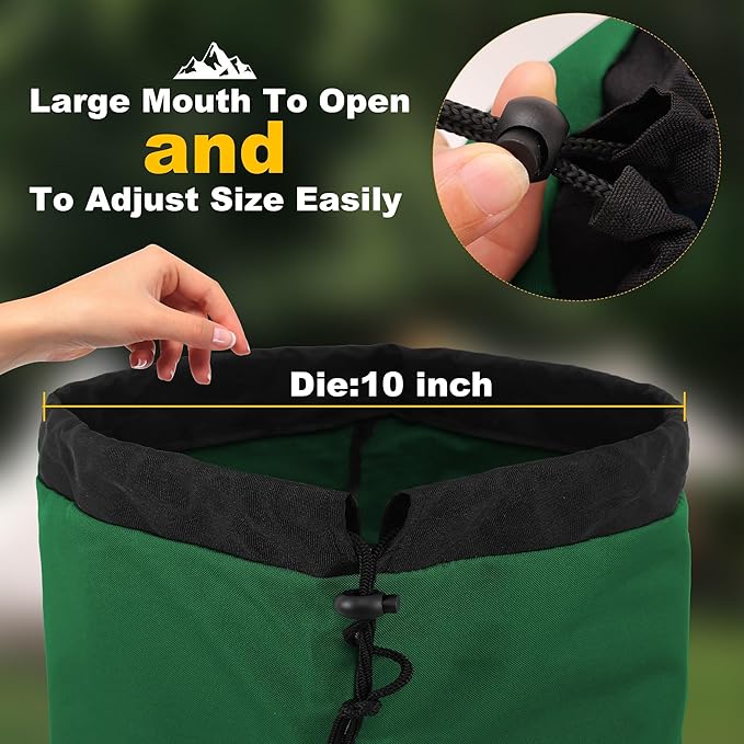 1 Pack 900D 48 Inch Camp Chair Bag Replacement with Shoulder Strap Camp Bagpack Folding Chair Bag Fishing Outdoor Storage Backpack 48 * 16.5 * 10.2Inch (Green, XL)