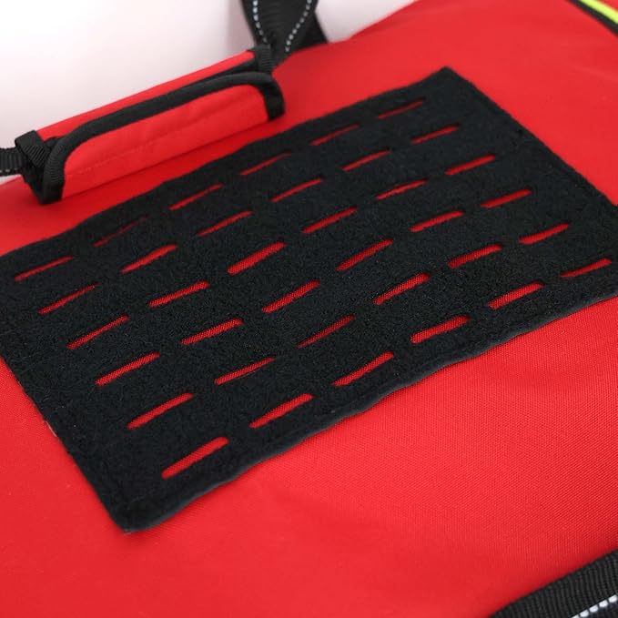 Lightning X Firefighter Premium 3XL Step-In Turnout Gear Bag - Red w/NO LOGO (Customizable)