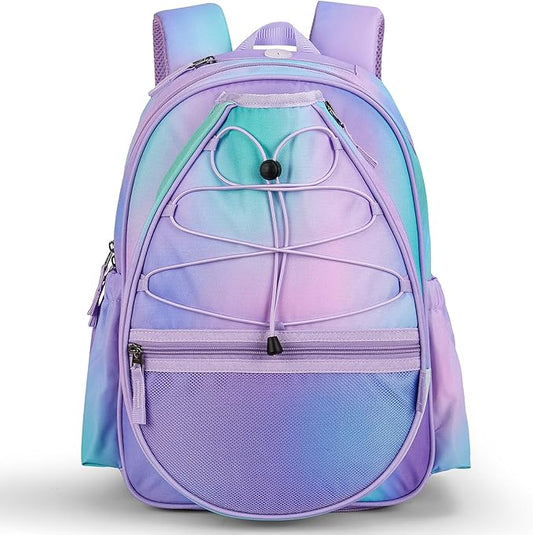 Choco Mocha Kids Tennis Bag Kids Tennis Backpack Youth Tennis Bag 16 Inch