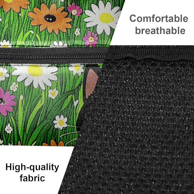 Pickleball Bag Cartoon Cats Green Pickle Ball Backpack for Women Men Premium Lightweight Crossbody Sling Bag Sports Backpack for Pickleball Paddle Tennis