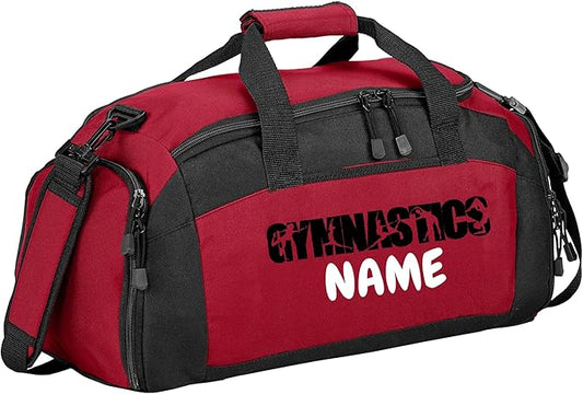 Personalized Gymnastics Bag and Dance Bag for Girls | Premium Dance Duffle Bag | Ideal Gymnastics Gifts | Customizable Gymnastics Duffle Bag
