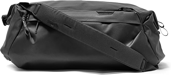 Peak Design Travel Duffel, Extra-Wide Single Zip Access, Weatherproof Shell, 4 External Pockets, Fits Packing Cubes & Camera Cubes, Ideal for Weekend Trips, Versatile Duffel Bag for Travel