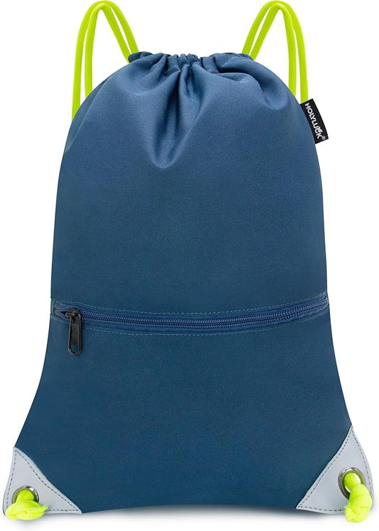 HOLYLUCK Drawstring Backpack Bag Sport Gym Sackpack