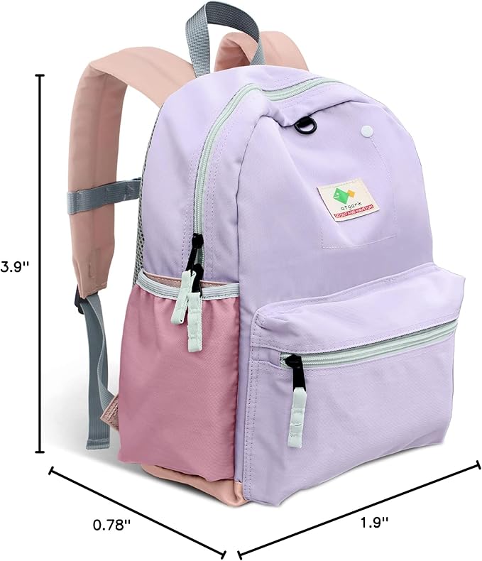 atgark Preschool Toddler Backpack For Boys Girls, School Mini & Travel, Small Kids Child Backpacks, Kindergarten Elementary bag, 11.6" H
