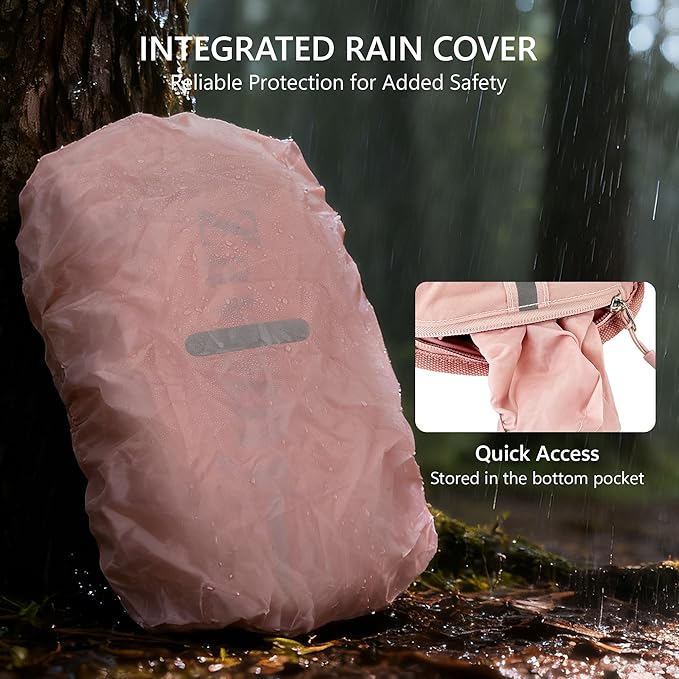 Zavothy Hydration Running Vest for Men & Women – Lightweight 1.5L Hydration Pack with Phone Pockets, Water Bottle Holders, Reflective Strips, Rain Cover – Trail Running, Cycling, Marathon