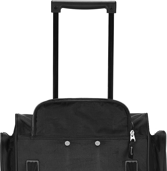 Travelers Club Xpedition 30 Inch Multi-Pocket Upright Rolling Duffel Bag