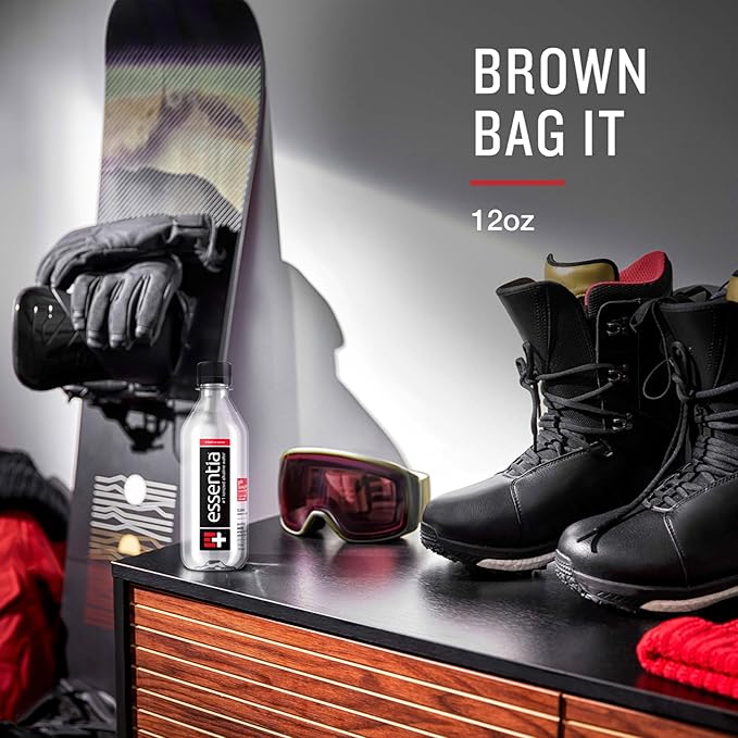 Essentia Water LLC; Ionized Alkaline Bottled Water; 99.9% Pure; 9.5 pH or Higher; Consistent Quality in Every BPA and Phthalate-Free Bottle; 12 Fl Oz (Pack of 12)