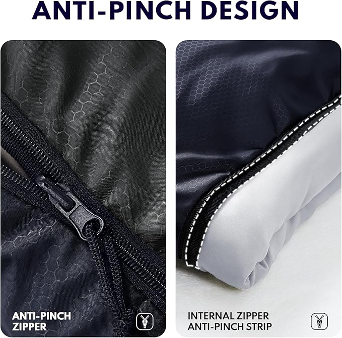 XXL Winter Sleeping Bags for Adults Cold Weather,Camping Sleeping Bag for Kids with Compression Sack,4 Season Camping Essentials Gear for Hiking,Traveling,Outdoor,Backpacking,Climbing