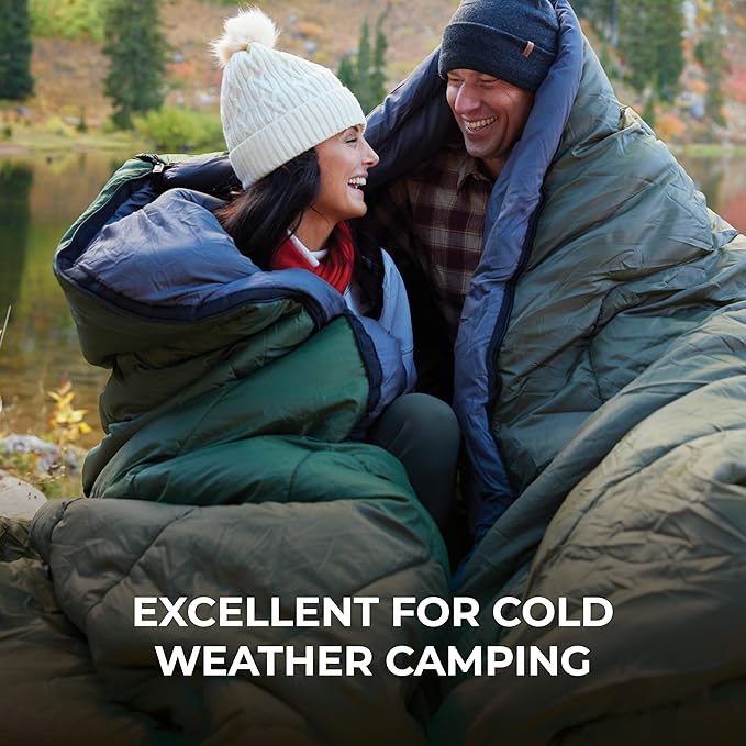 Teton Celsius Regular, 25F, 20F, 0F Degree Sleeping Bags, All Weather Bag for Adults and Kids, Camping Made Easy and Warm, Travel Sack Included